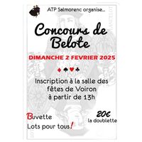 CONCOURS DE BELOTE