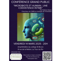 Conférence : Microbiote et humain : une coexistence intime